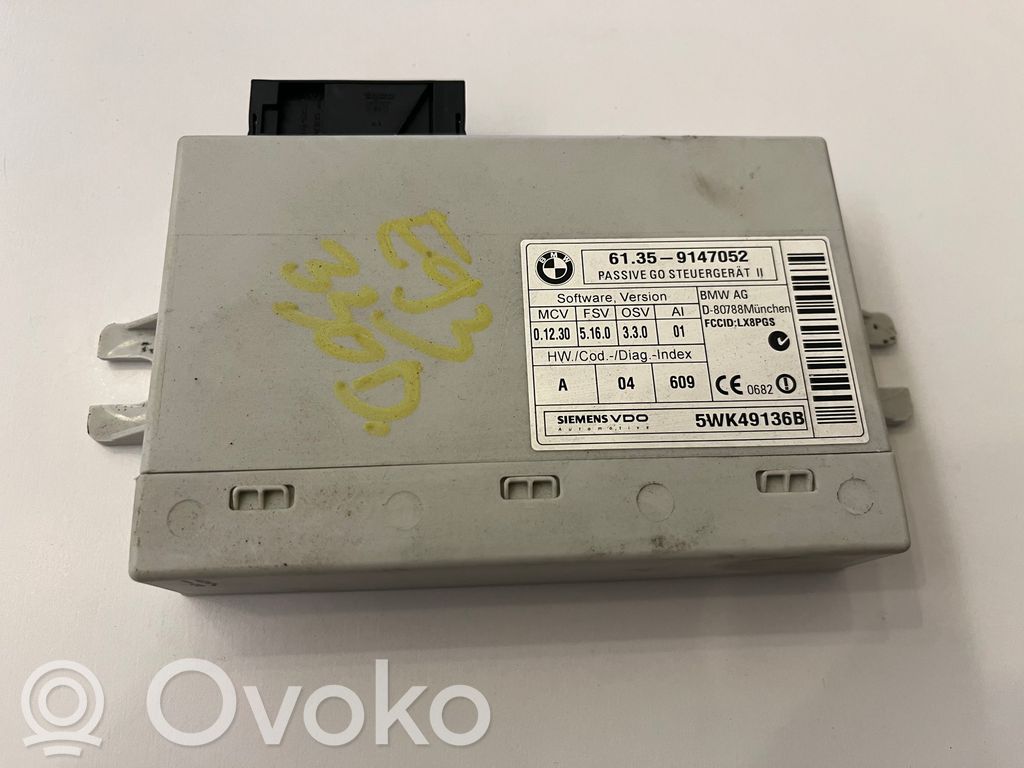 BMW 3 E92 E93 Keyless (KESSY) go control unit/module 