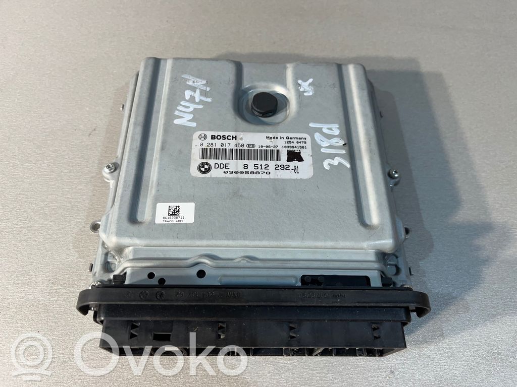 BMW 3 E90 E91 Engine control unit/module 