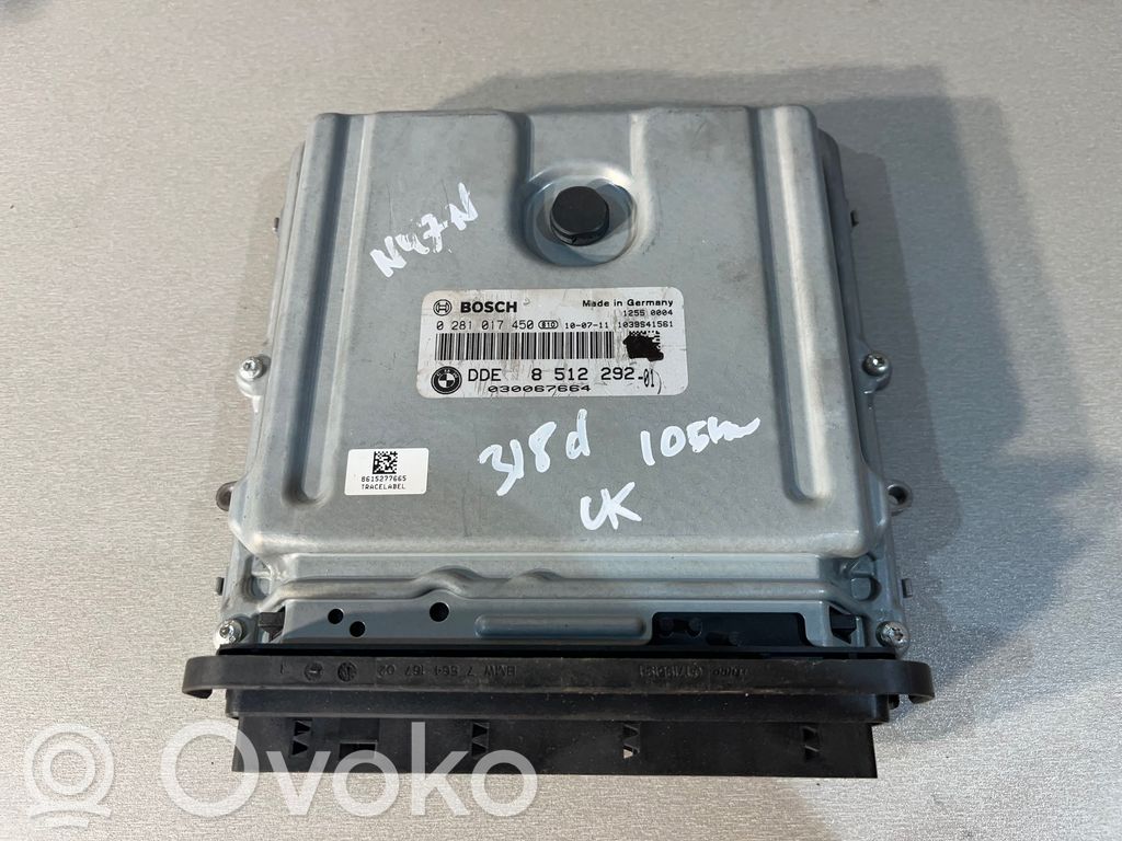BMW 3 E90 E91 Engine control unit/module 
