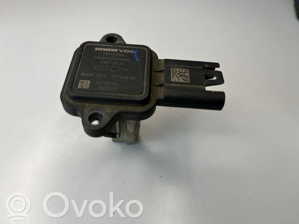 BMW 3 E92 E93 Mass air flow meter 