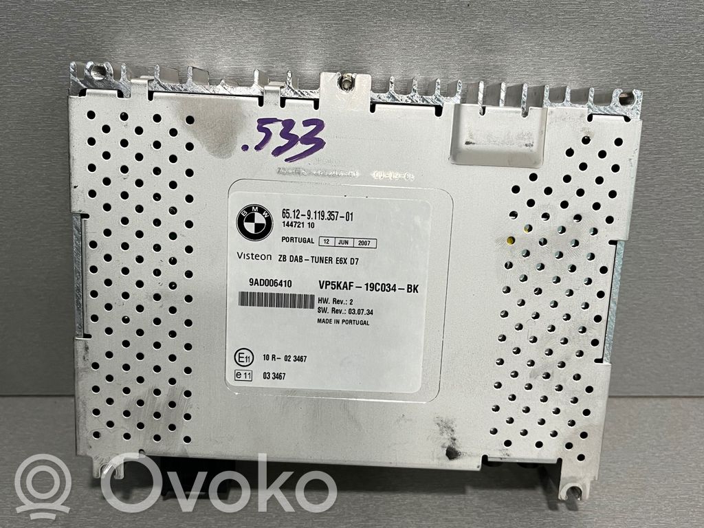 BMW 3 E92 E93 Radio / CD/DVD atskaņotājs / navigācija 