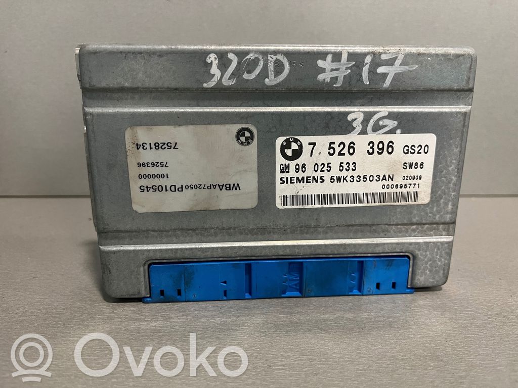 Gearbox control unit/module   7526396,96025533,5WK33503AN
