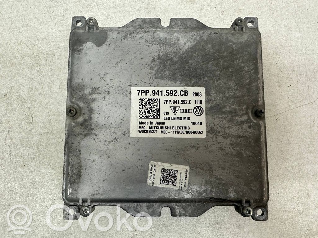 LED ballast control module   7PP941592CB,7PP941592,7PP941592CB,7PP941592C
