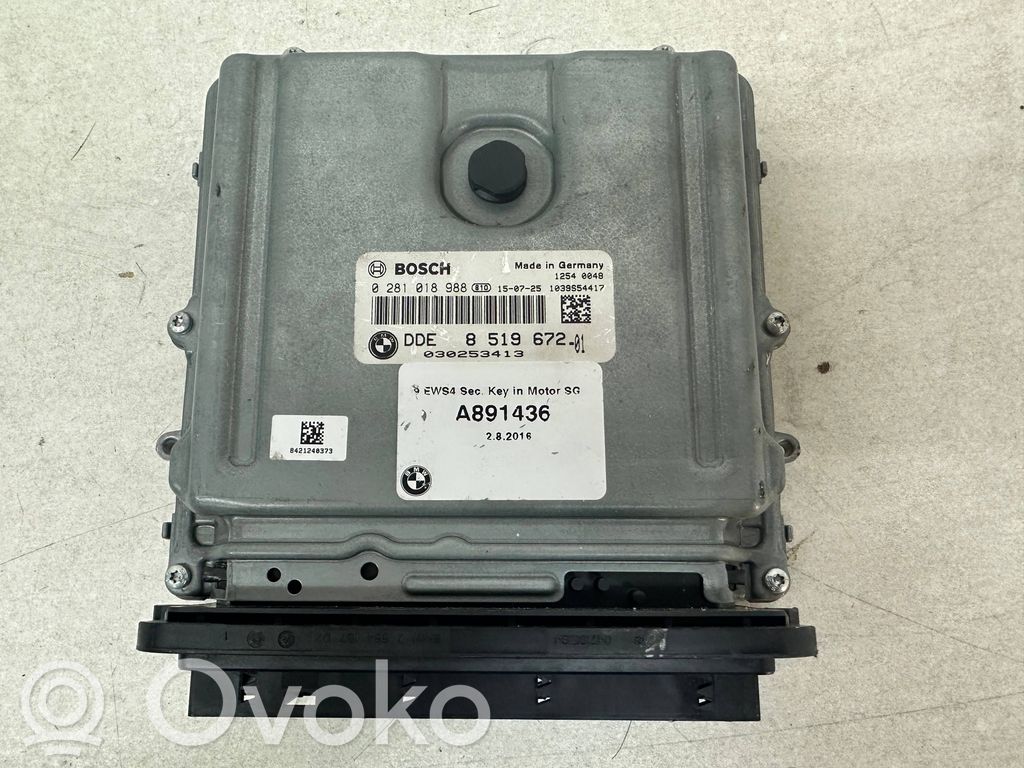 Dzinēja vadības bloks   8519672,030253413,0281018988