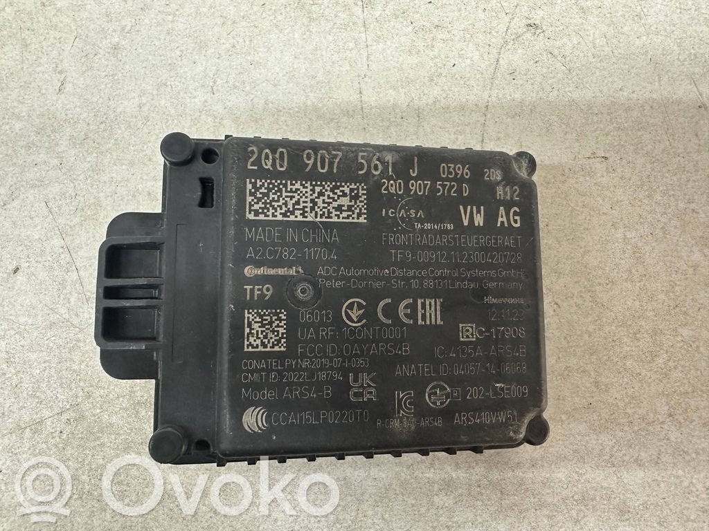 Volkswagen Polo VI Sensor de radar Distronic 