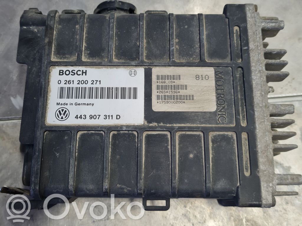 Engine control unit/module   0261200271,443907311D