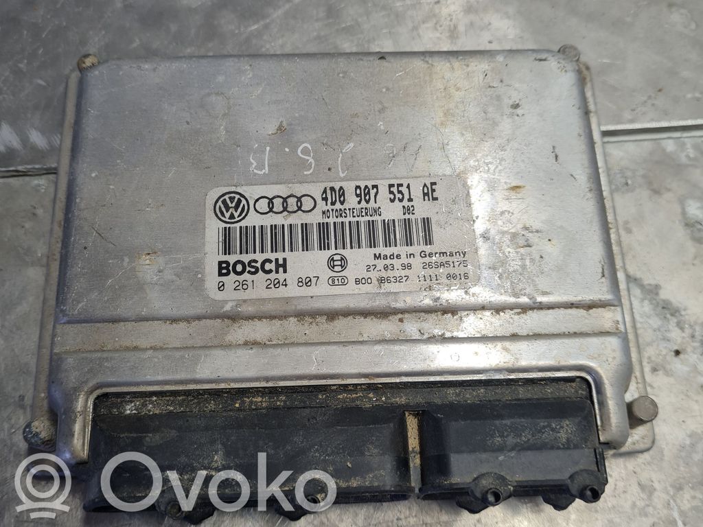 Audi A6 S6 C4 4A Engine control unit/module 