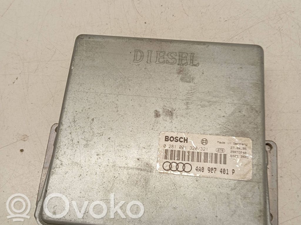 Engine control unit/module   4A0907401P,0281001320,28RTD548