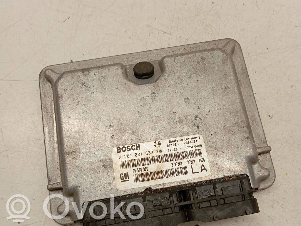 Engine control unit/module   90508986,28SA3542,0281001633
