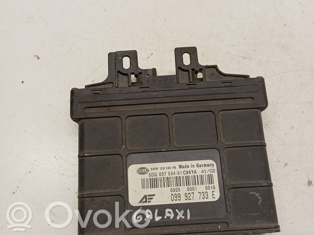 Volkswagen Sharan Engine control unit/module ECU 