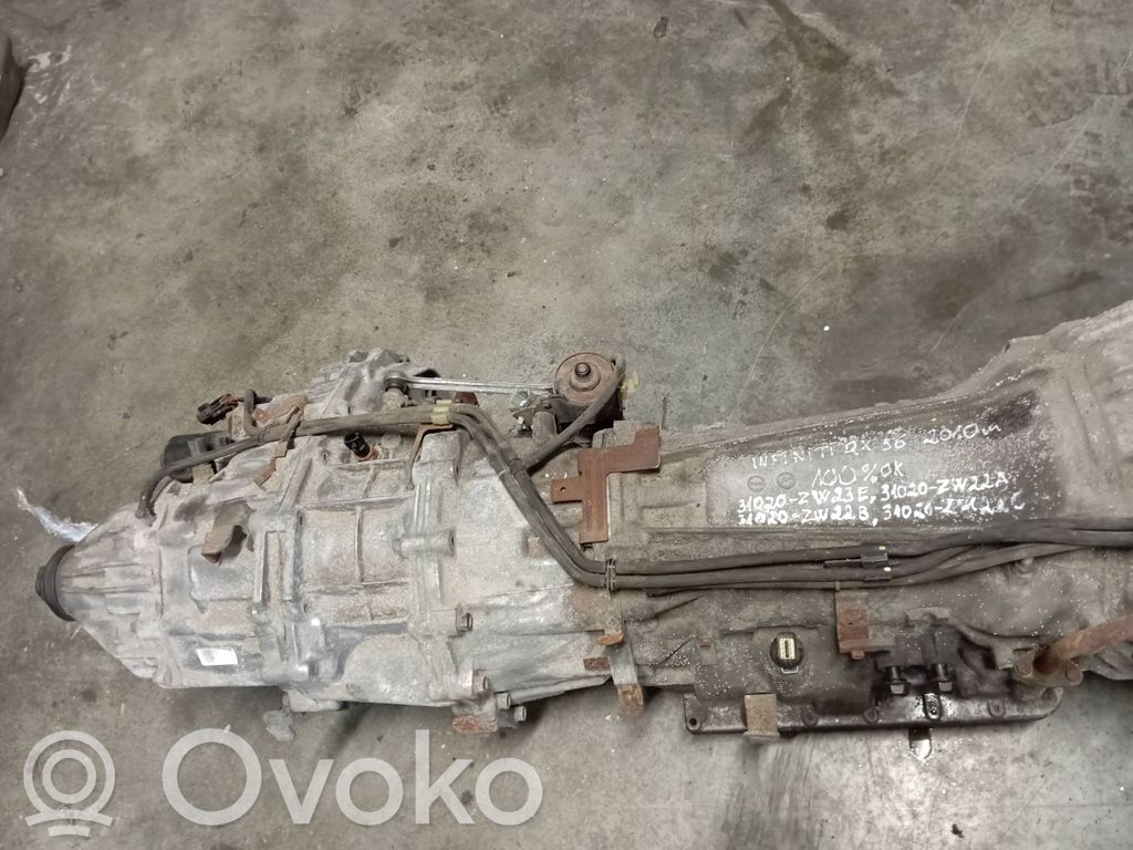 Automatyczna skrzynia biegów   31020ZW23E,31020ZW22A,331007S11A,31020ZW22B,31020ZW22C,31020ZW22D,31020ZW23A,31020ZW23B,31020ZW23C,31020ZW23D,32020ZW22E