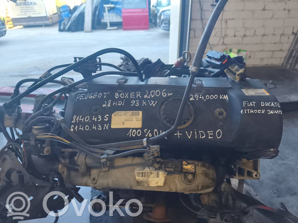 Peugeot Boxer Двигатель 