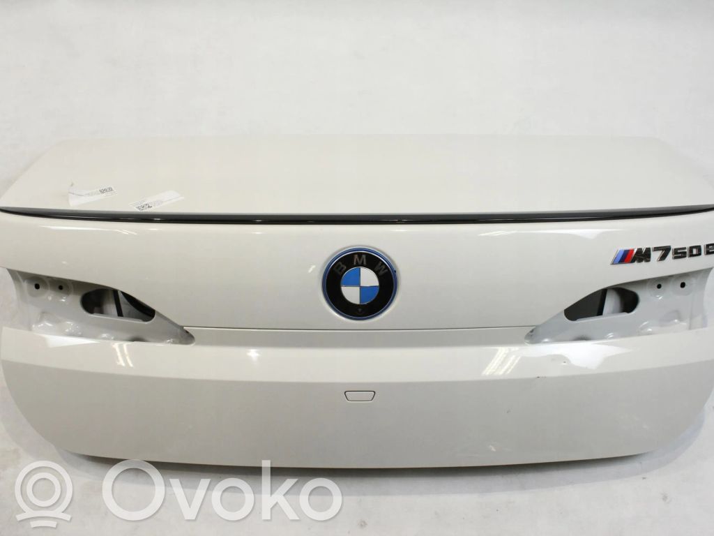 BMW 7 G70 Tylna klapa bagażnika 