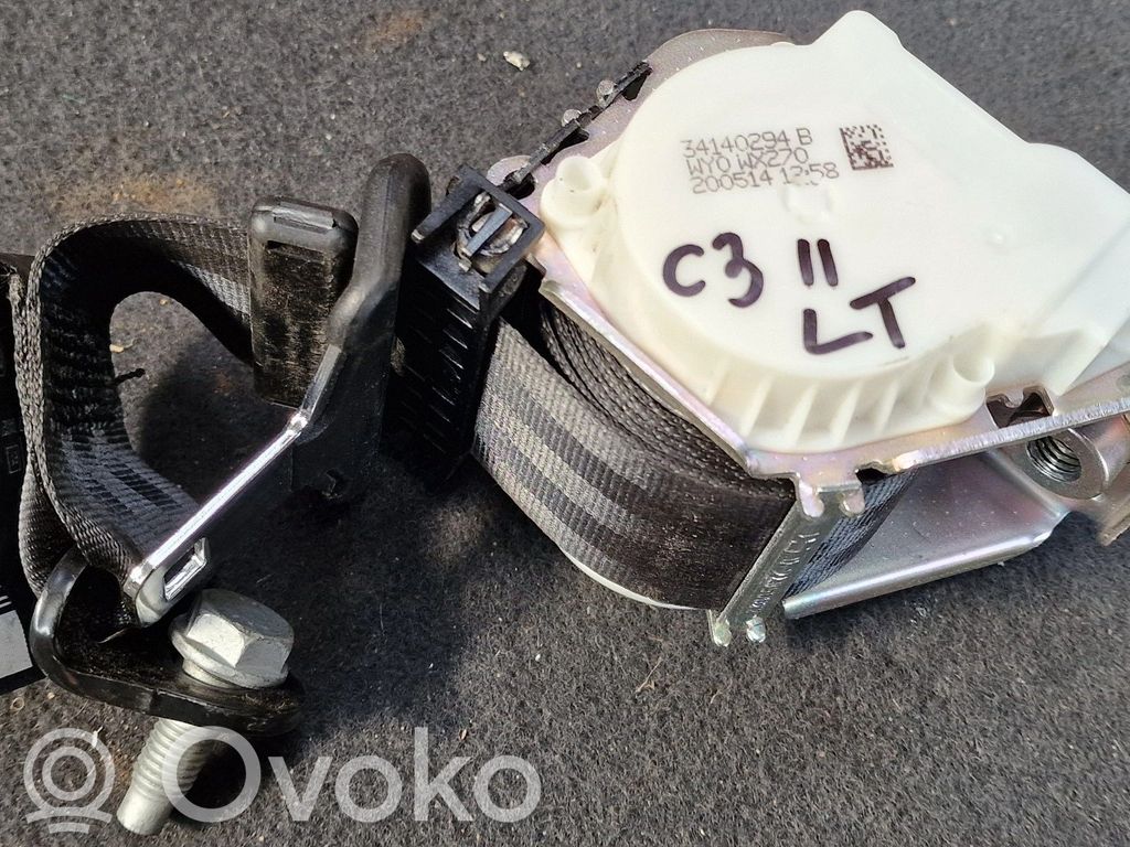 Citroen C3 Radion/GPS-laitteen pääyksikön kehys 