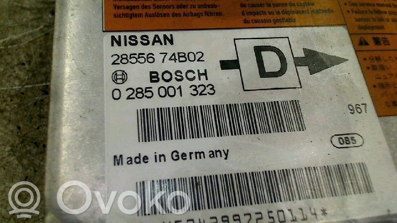 Nissan Micra C+C Airbag control unit/module 