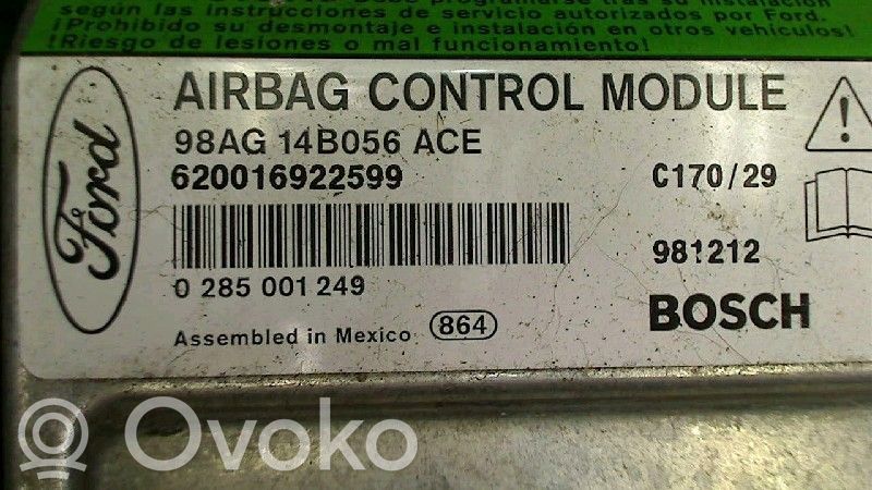 Unidad de control/módulo del Airbag
