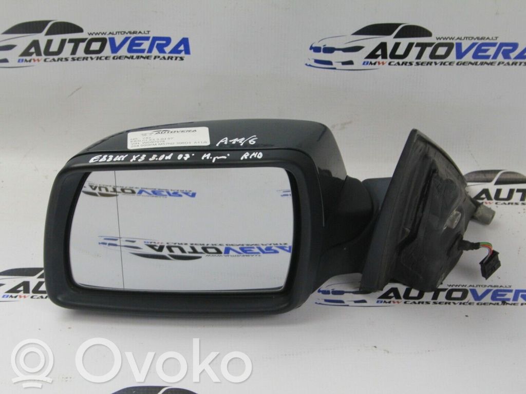 BMW X3 E83 Front door electric wing mirror 