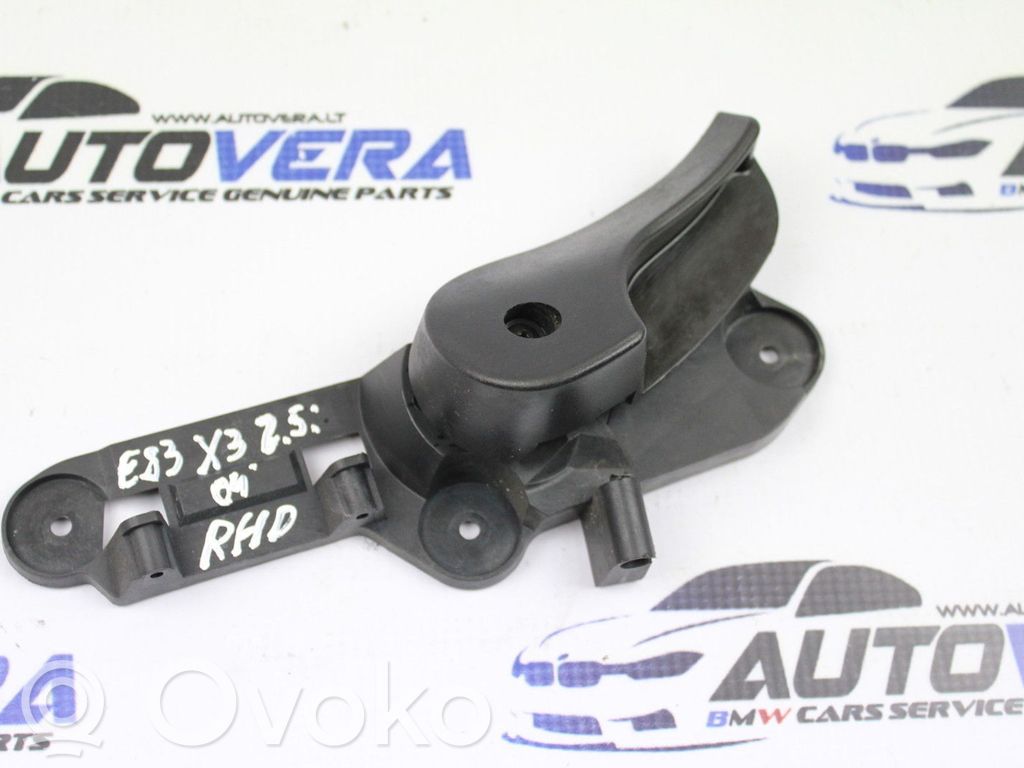 BMW X3 E83 Engine bonnet (hood) release handle 