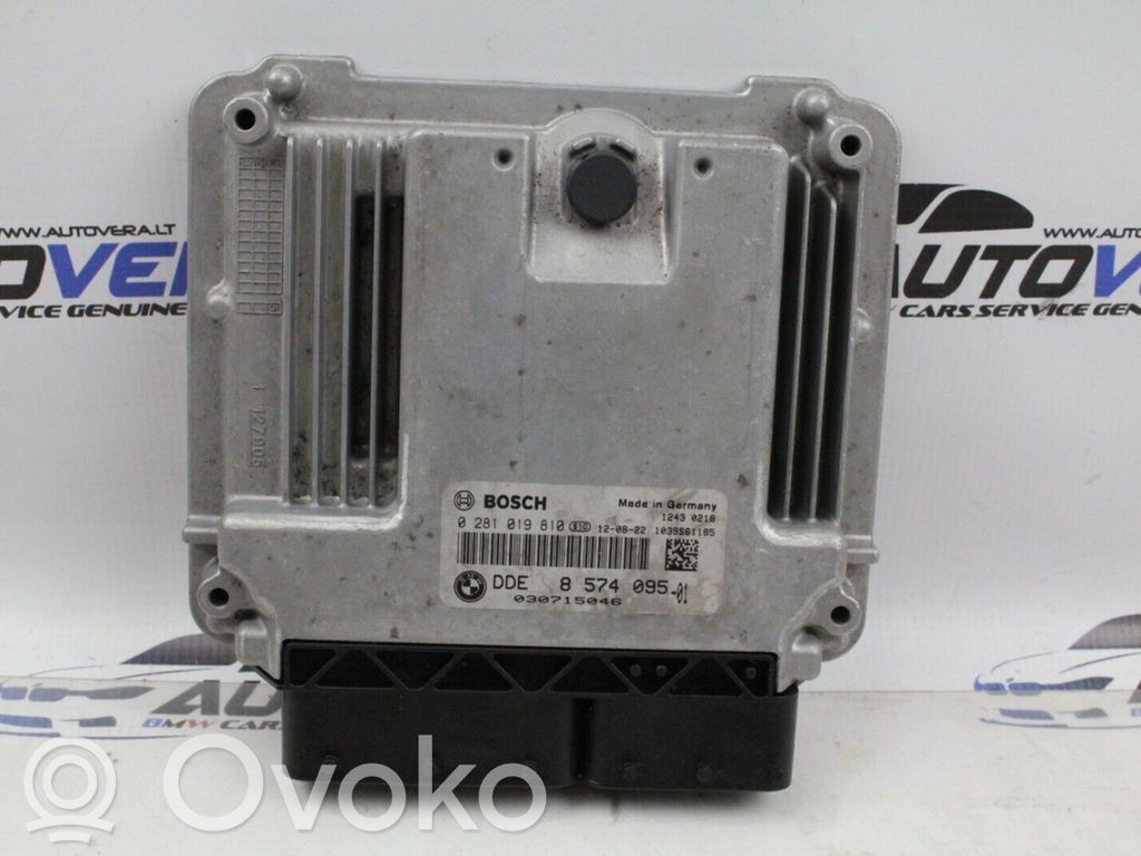 BMW 3 F30 F35 F31 Moottorin ohjainlaite/moduuli 