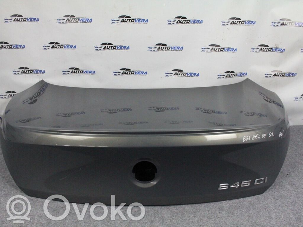 BMW 6 E63 E64 Galinis dangtis (bagažinės) 