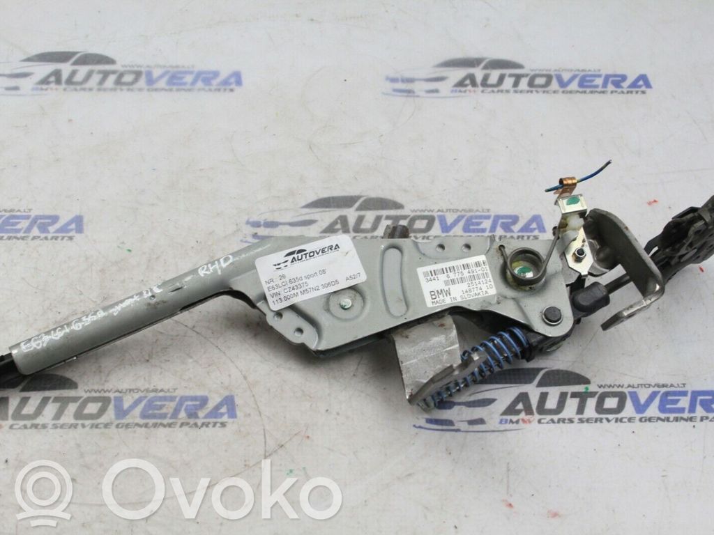 BMW 6 E63 E64 Frein à main / assemblage du levier 