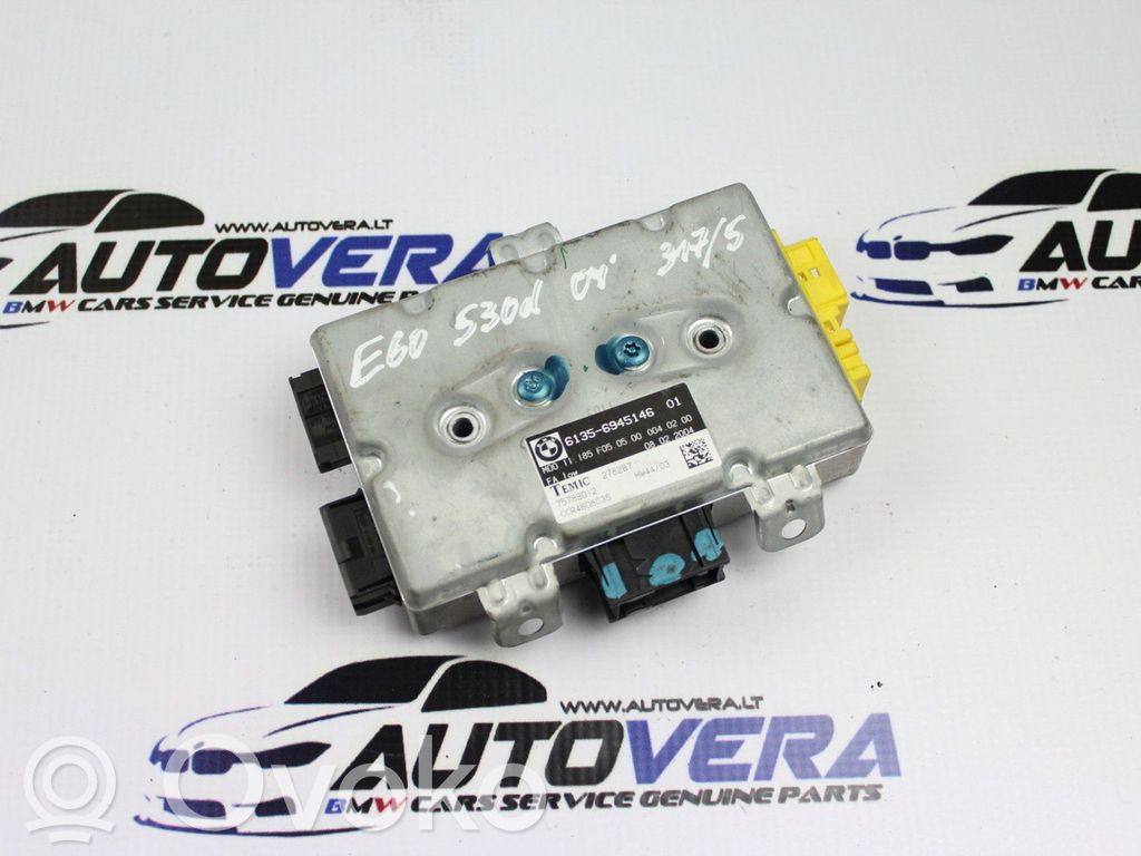 BMW 5 E60 E61 Durvju vadības bloks 