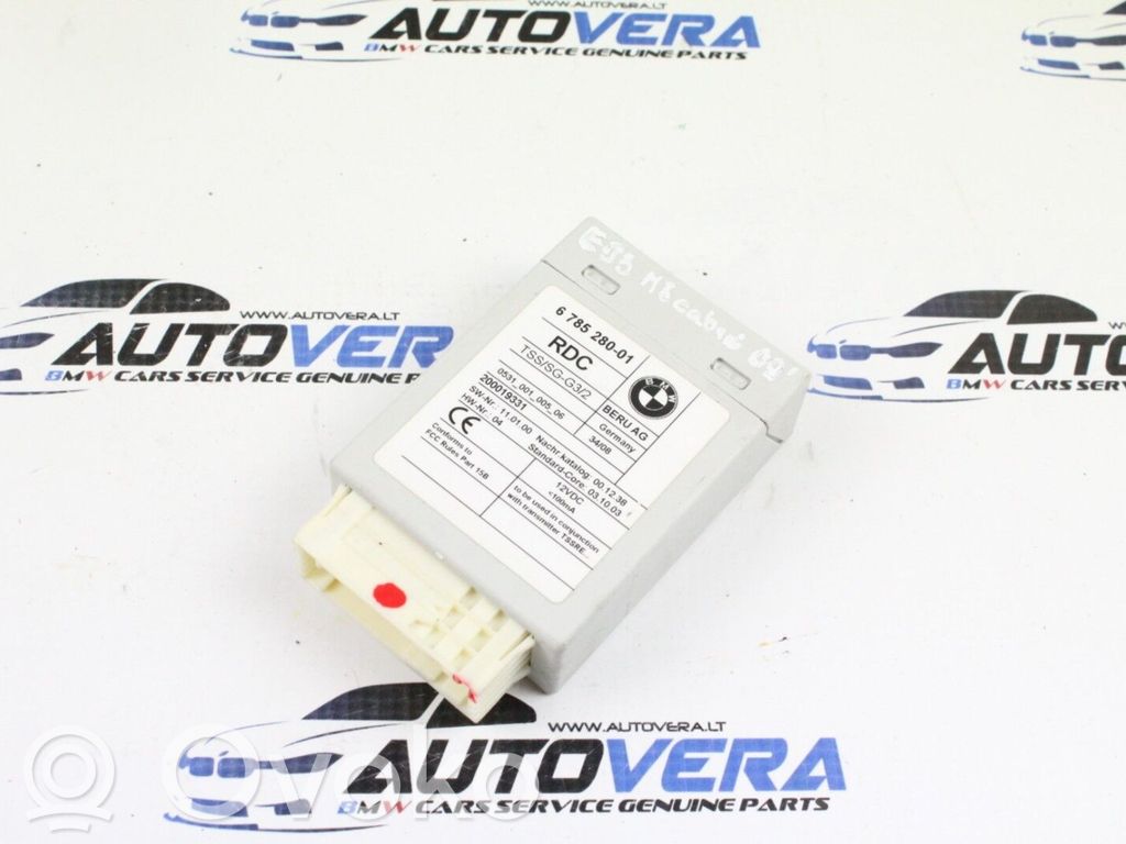 BMW 3 E92 E93 Tire pressure control unit 