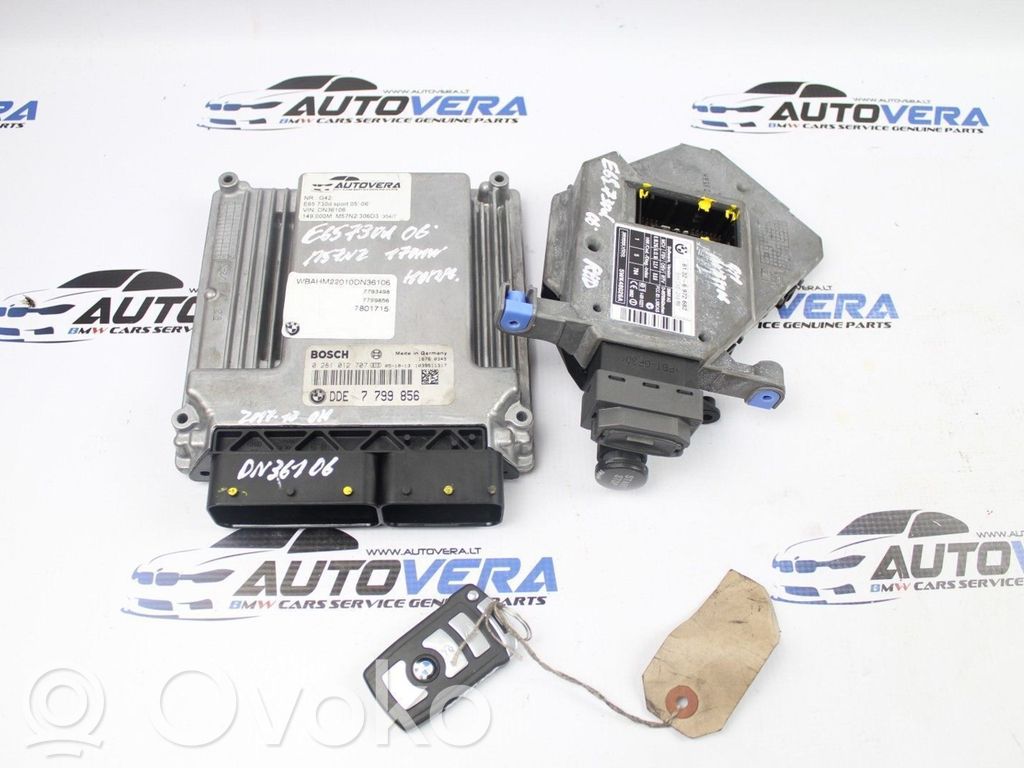 Engine ECU kit and lock set   7799856