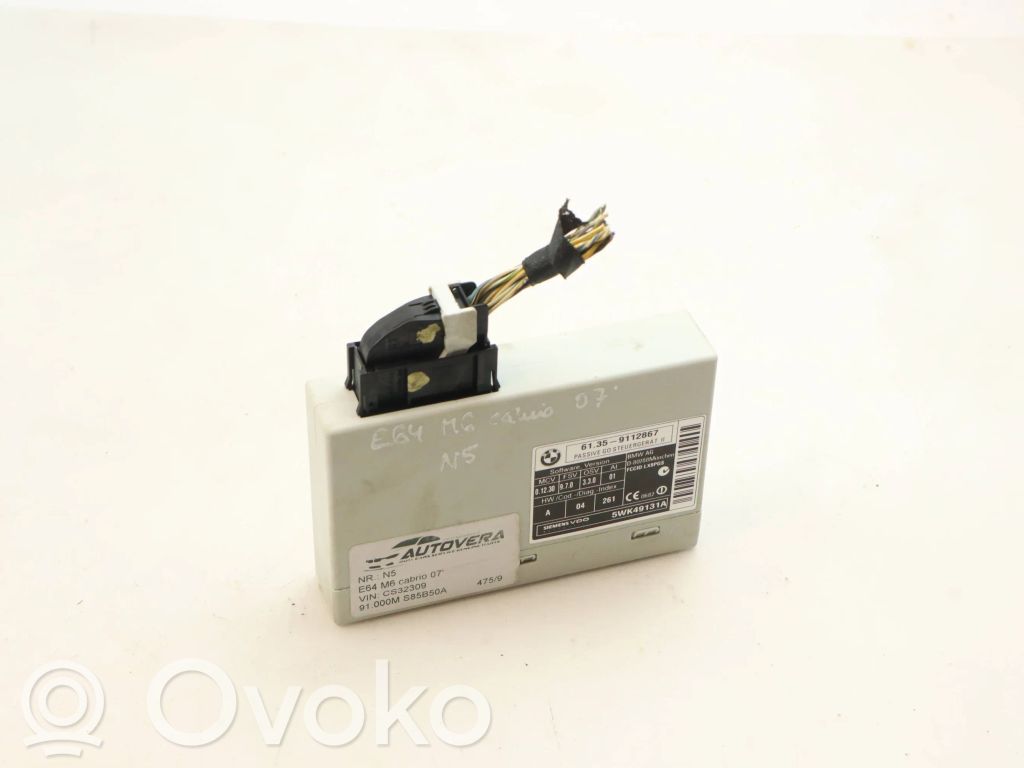 Keyless go vadības bloks   9112867,5WK49131A