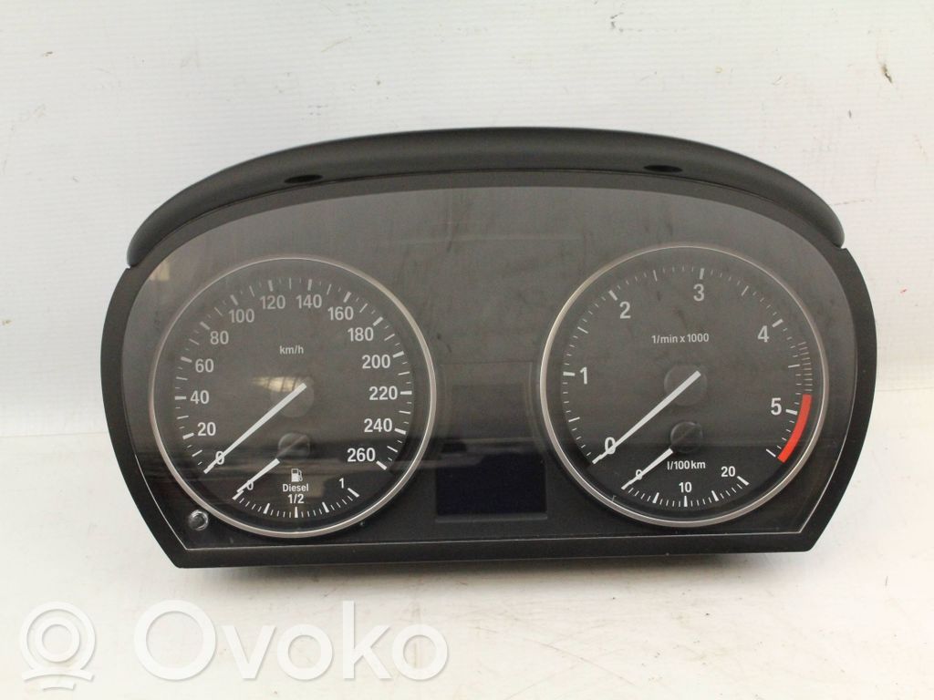 BMW 3 E90 E91 Speedometer (instrument cluster) 