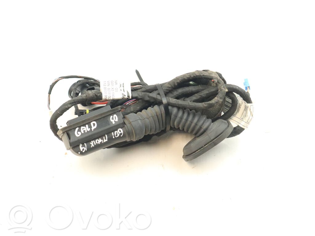 BMW X3 G01 Cableado de puerta trasera 