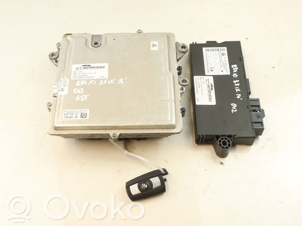 BMW X1 E84 Engine ECU kit and lock set 