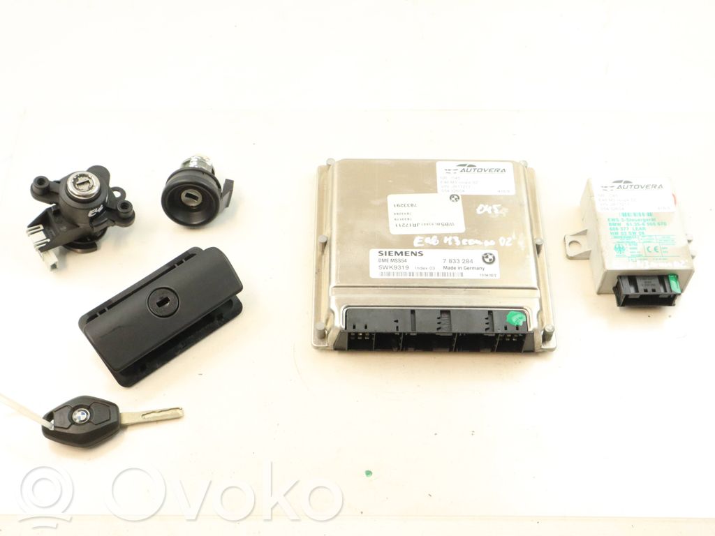 BMW 3 E46 Engine ECU kit and lock set 