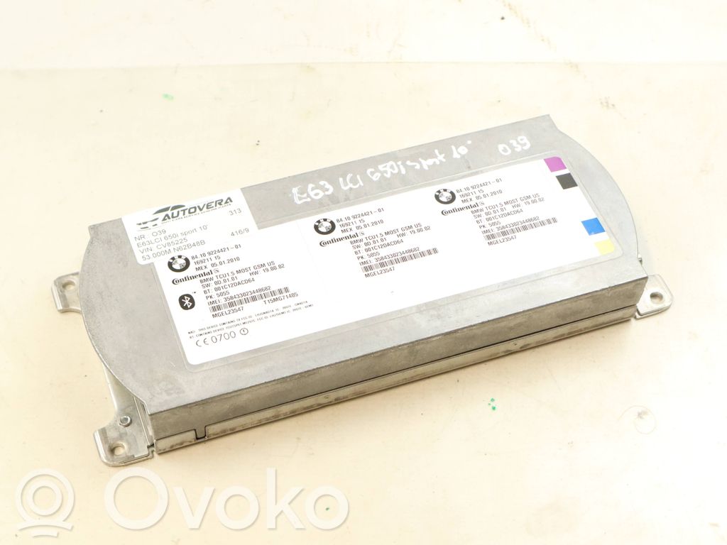 Bluetooth control unit module   9224421,16921115