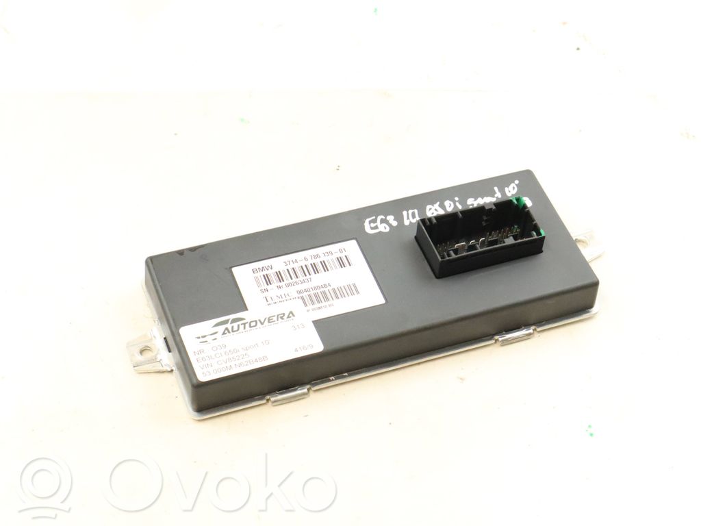 BMW 6 E63 E64 Module de commande suspension 