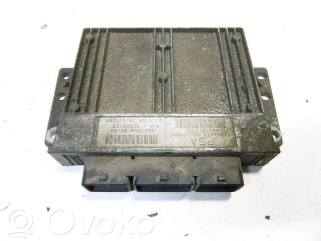 Peugeot 206 CC Engine control unit/module ECU 