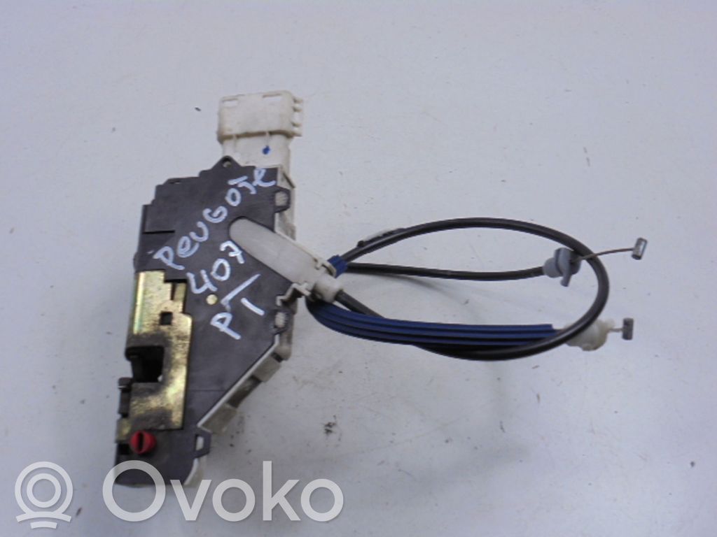 Peugeot 407 Takaoven lukko 