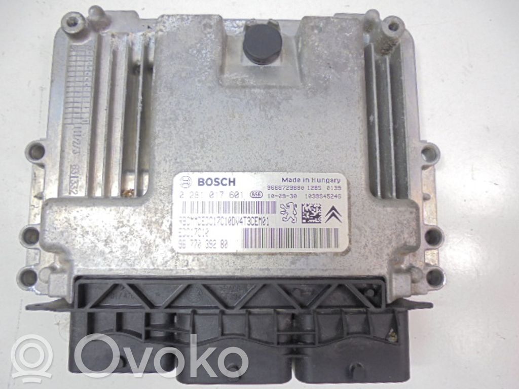 Peugeot 206+ Engine control unit/module ECU 