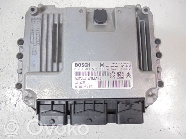 Engine control unit/module ECU   9658274580,9658274580