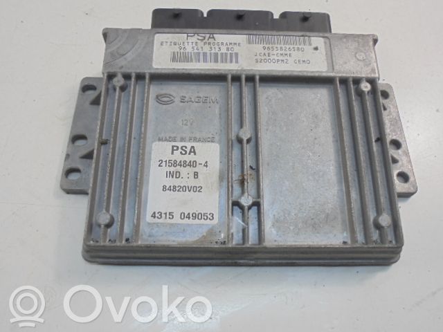 Peugeot 407 Engine control unit/module ECU 