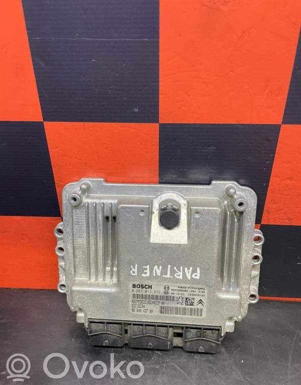 Engine control unit/module   0281013872,9653958980