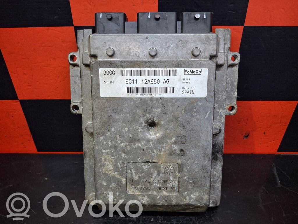 Dzinēja vadības bloks   6C1112A650AG,EM,FUNCIONAMENTO