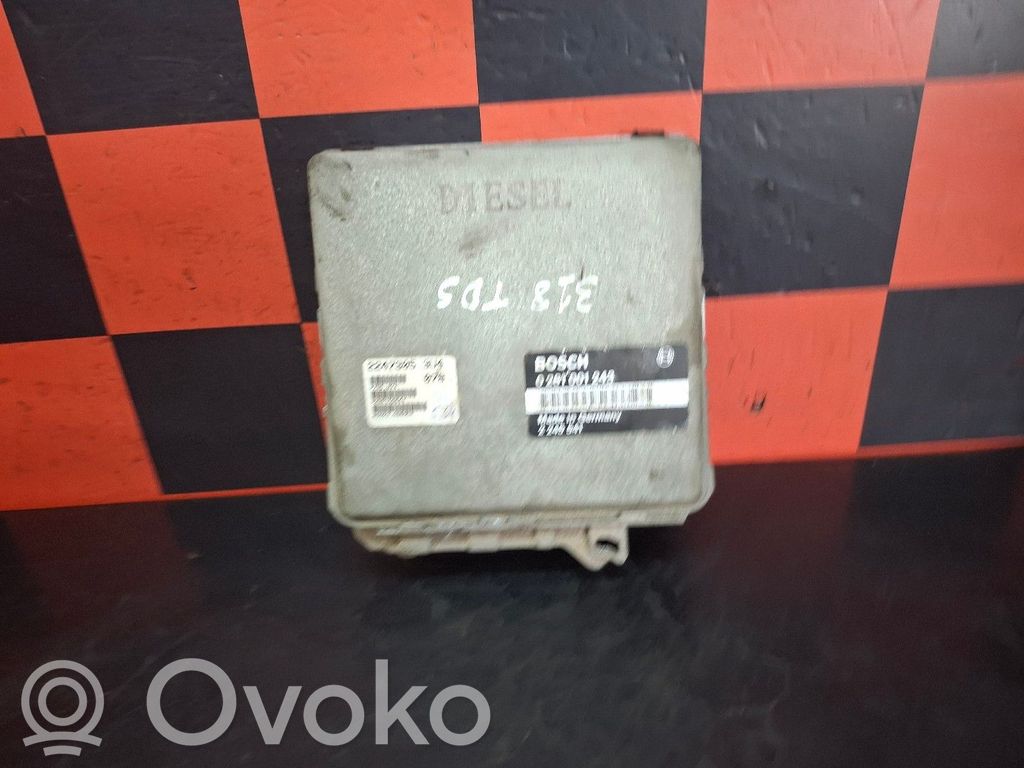 Variklio valdymo blokas   0281001243,318TDS