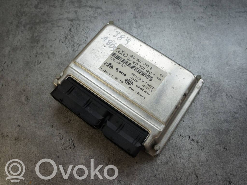 Audi A8 S8 D3 4E Module de commande suspension 