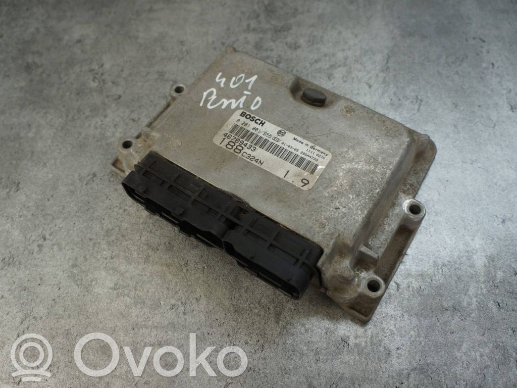 Fiat Punto (188) Engine ECU kit and lock set 