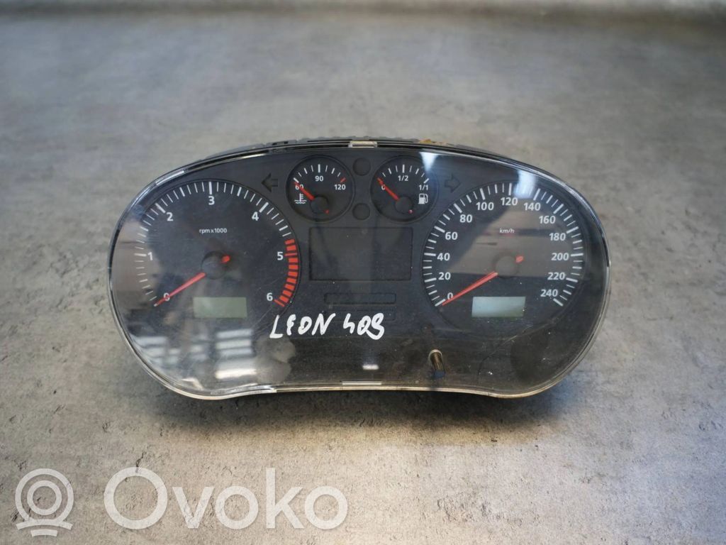 Seat Leon (1M) Velocímetro (tablero de instrumentos) 