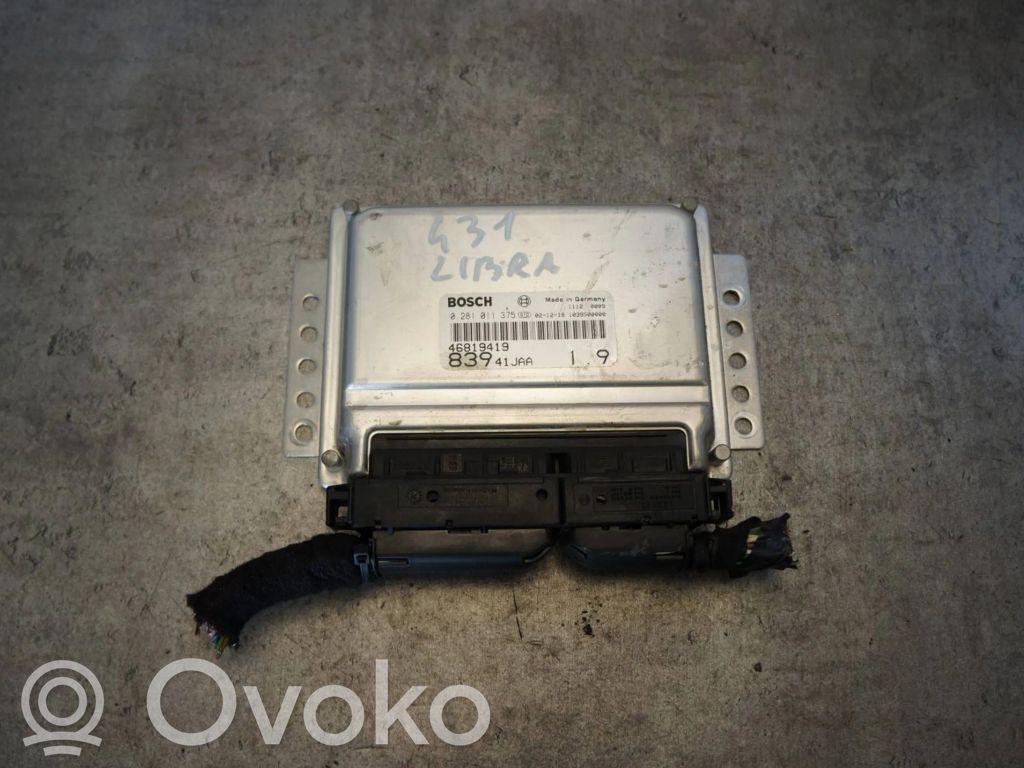 Lancia Lybra Engine control unit/module 