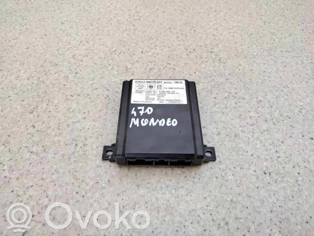Ford Mondeo MK I Immobilizer control unit/module 