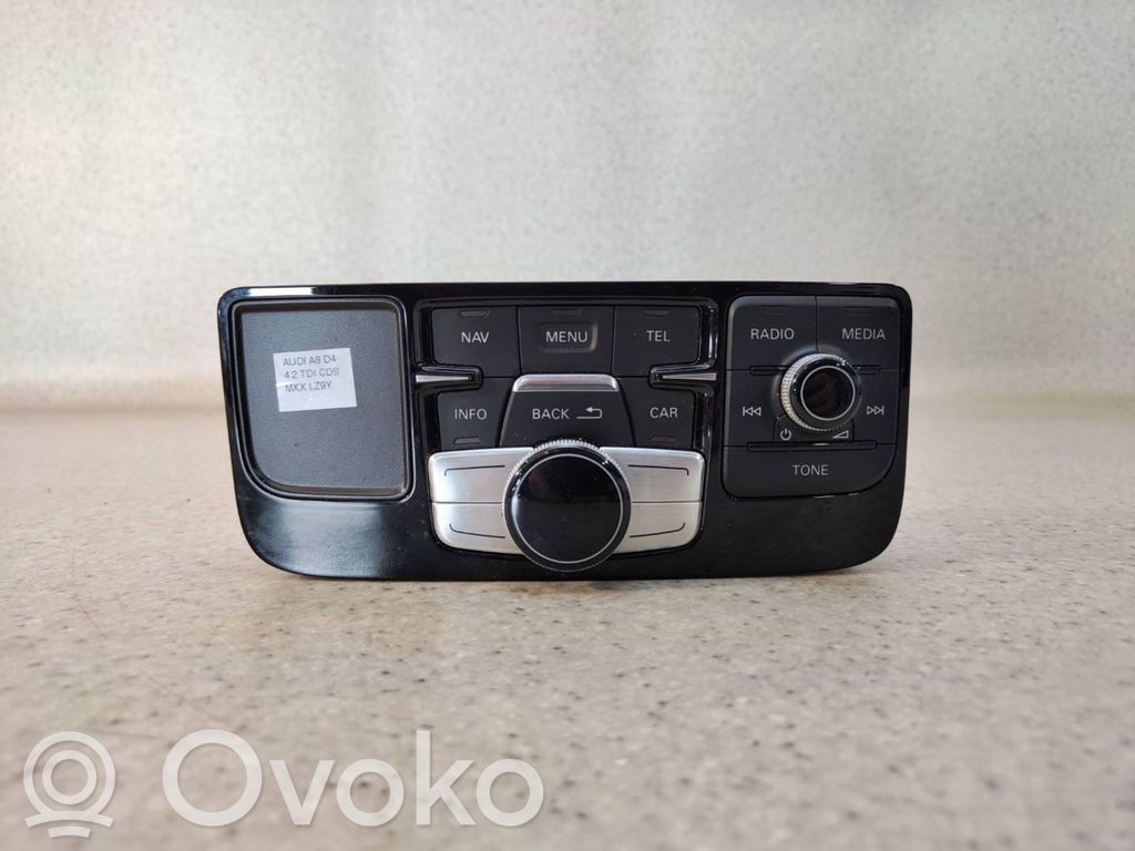 Audi A8 S8 D4 4H Head unit multimedia control 