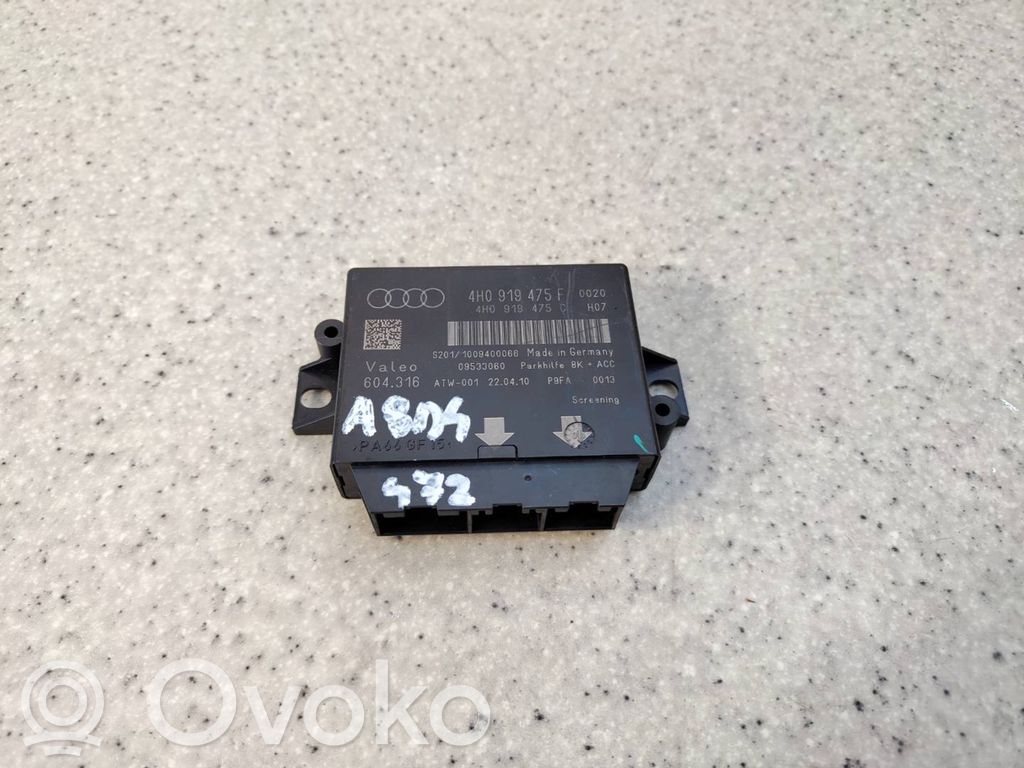 Audi A8 S8 D4 4H Parking PDC control unit/module 